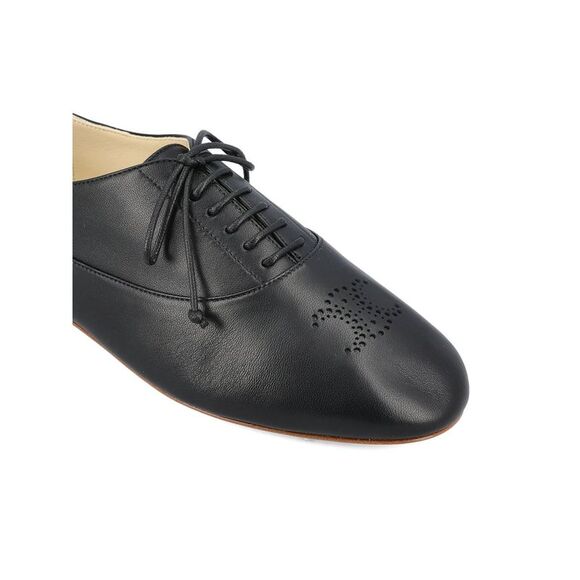 Celine Women Lise Leather Lace-Up Shoes - Picture 2 of 4